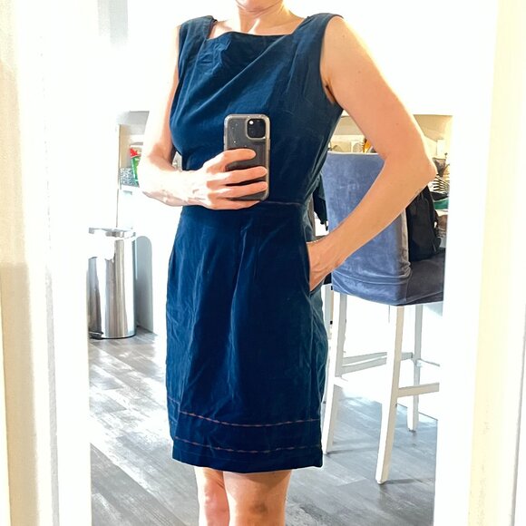 Vintage Jonathan Logan Velvet Dress 50's 60's Cocktail Mini Sheath - Picture 13 of 14